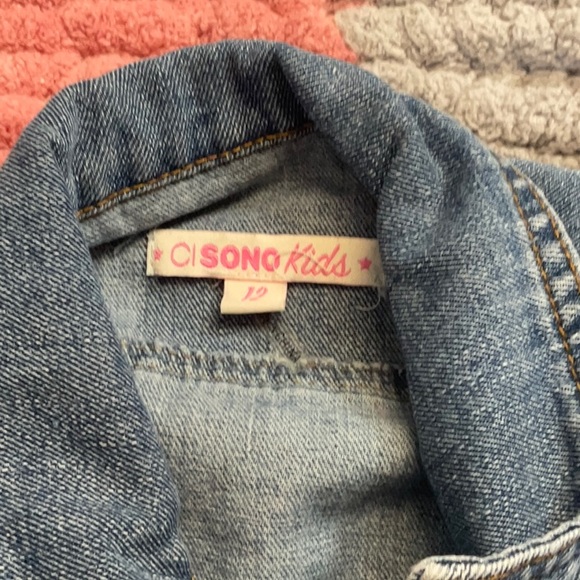 CI SONO KIDS Denim Kids Jacket. Kids Size 12. Denim jacket. - Picture 2 of 3